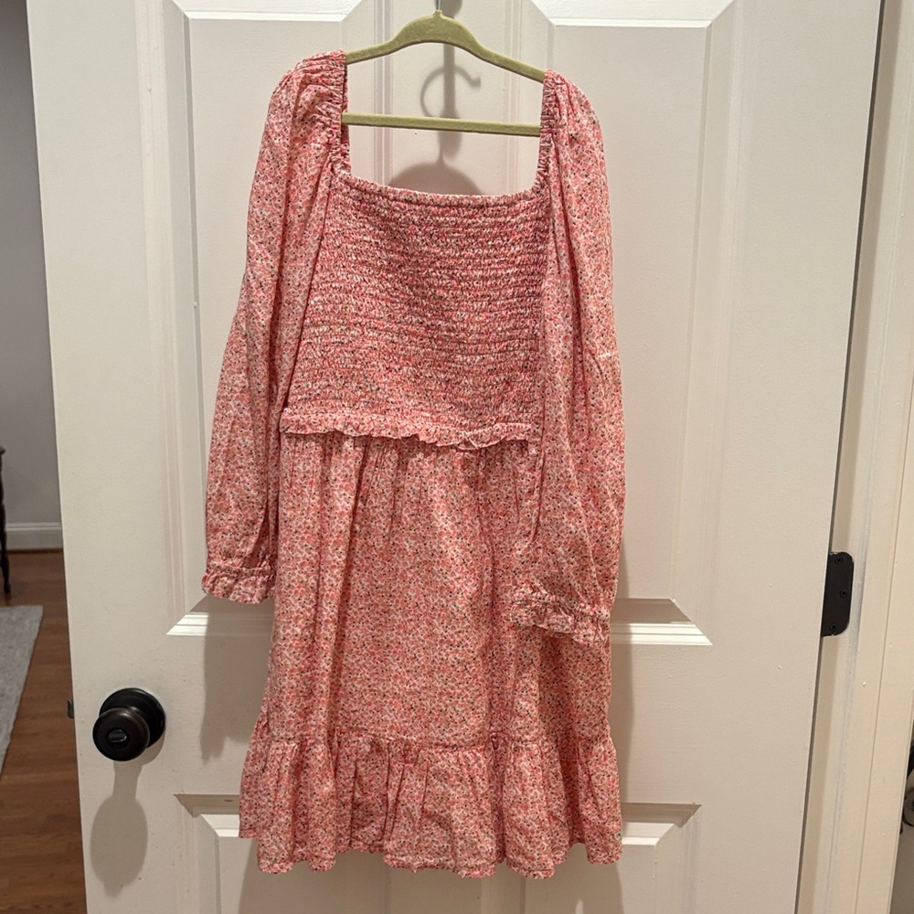 Vineyard Vines Pink Floral Kids Dress